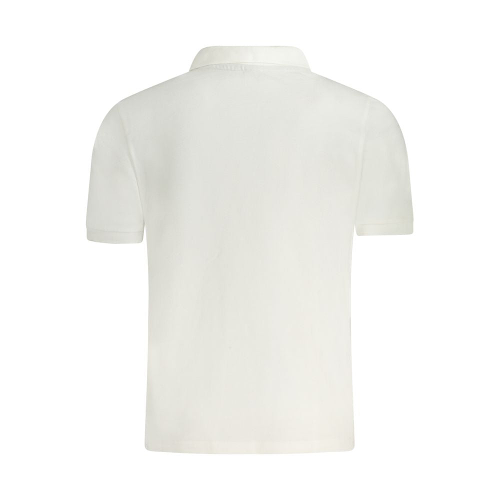 North Sails White Cotton Men Polo