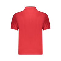 North Sails Red Cotton Men Polo Shirt