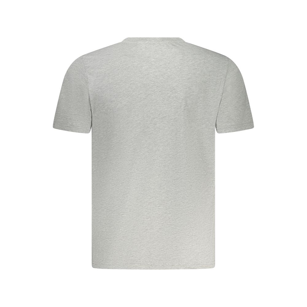 North Sails Gray Cotton Men T-Shirt