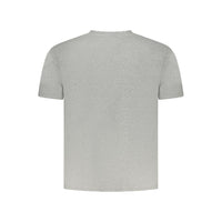 North Sails Gray Cotton Men T-Shirt