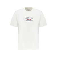 Guess Jeans White Cotton Men TShirt