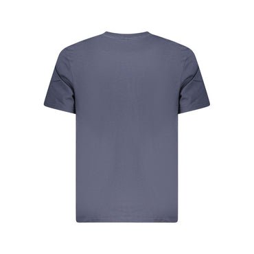 Lee Blue Cotton Men T-Shirt