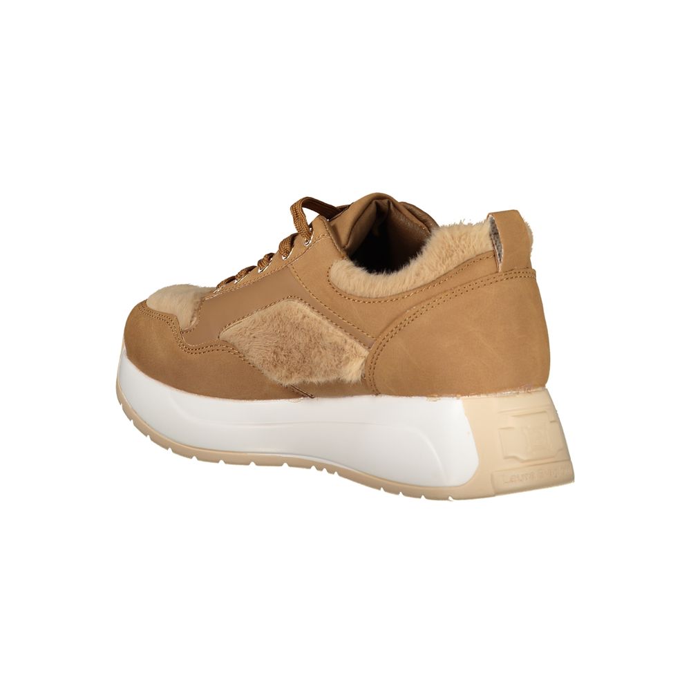 Laura Biagiotti Brown Polyethylene Women Sneaker