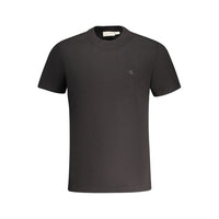 Calvin Klein Black Cotton Men T-Shirt