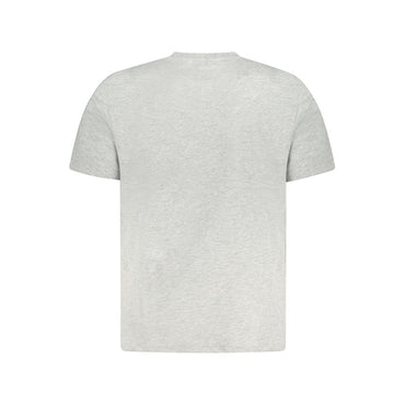 North Sails Gray Cotton Men T-Shirt