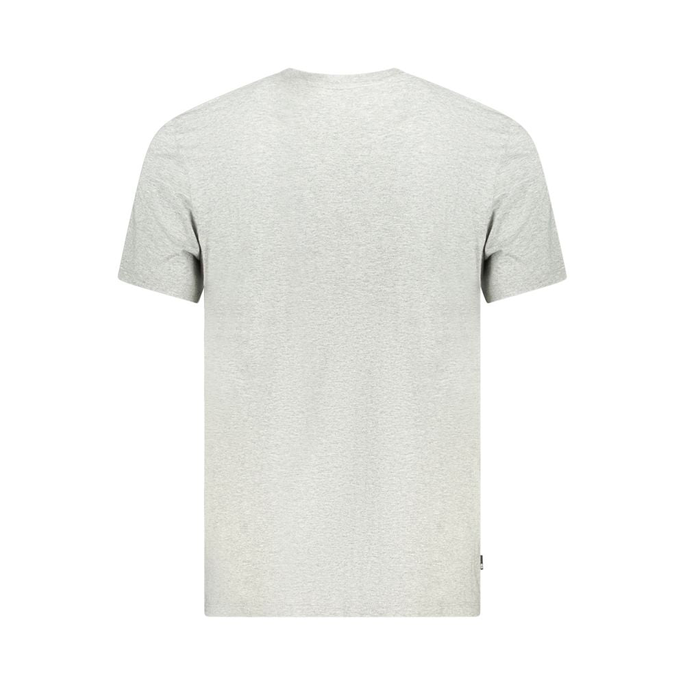 Timberland Gray Cotton Men T-Shirt