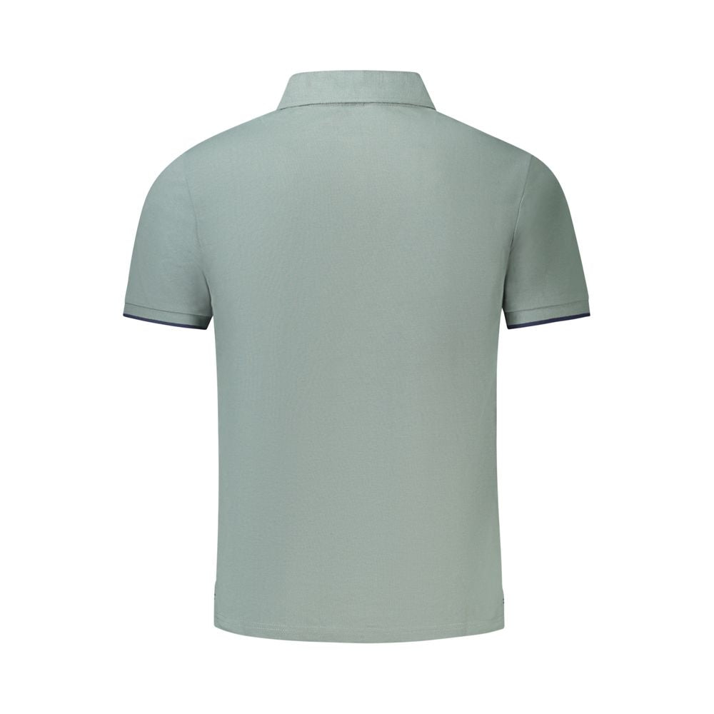 North Sails Green Cotton Men Polo Shirt