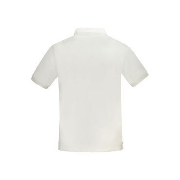 North Sails White Cotton Men Polo Shirt