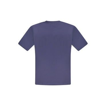 North Sails Blue Cotton Men T-Shirt