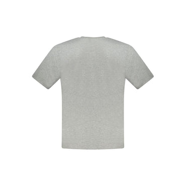 North Sails Gray Cotton Men T-Shirt