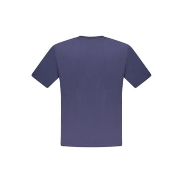 North Sails Blue Cotton Men T-Shirt