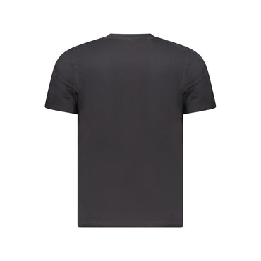 North Sails Black Cotton Men T-Shirt