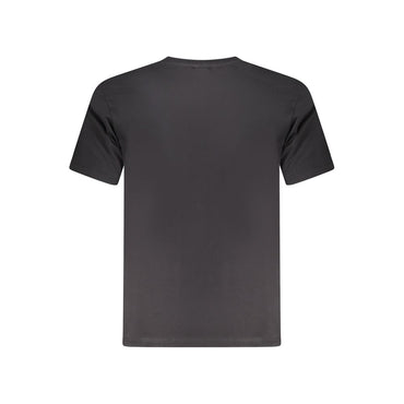 North Sails Black Cotton Men T-Shirt