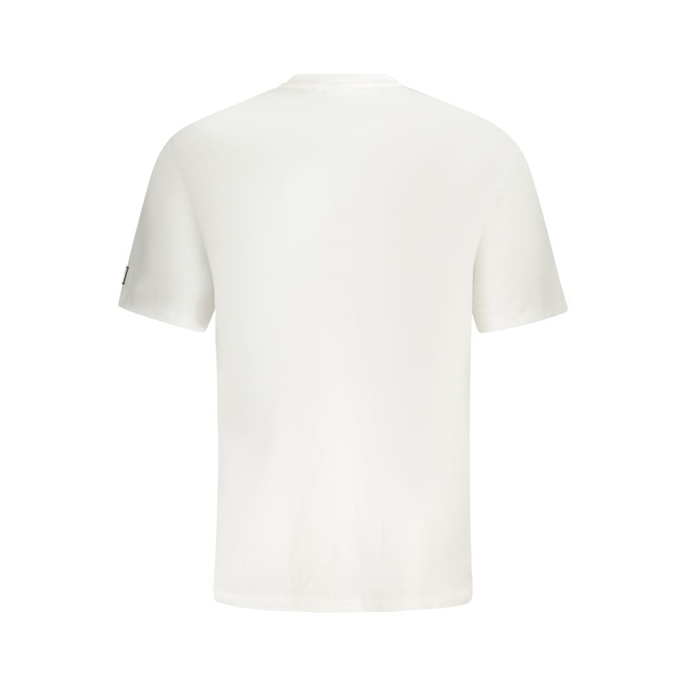 Fila White Cotton Men T-Shirt