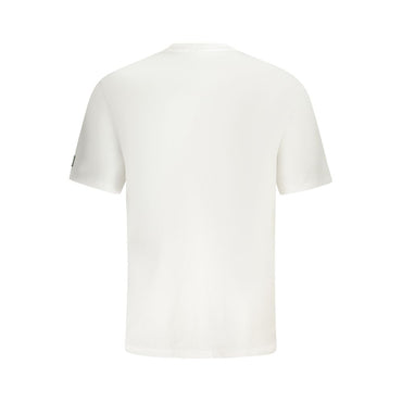 Fila White Cotton Men T-Shirt