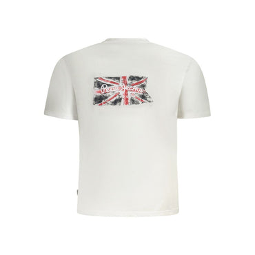 Pepe Jeans White Cotton T-Shirt