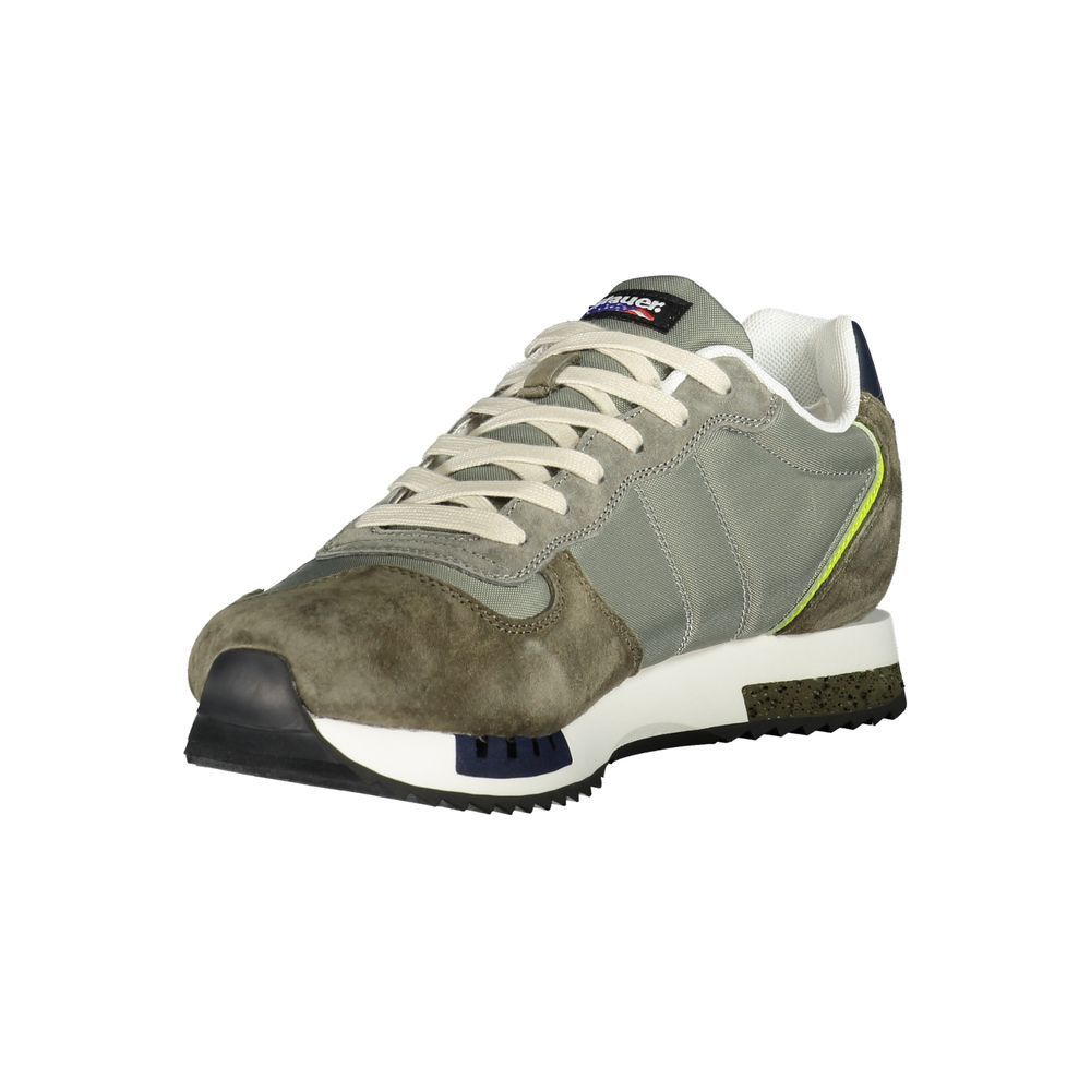 Blauer Green Polyester Mens Sneaker