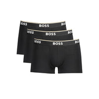 Hugo Boss Black Cotton Men Boxer Underwear Pack