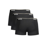 Hugo Boss Black Cotton Men Boxer Underwear Pack