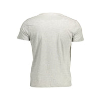 U.S. POLO ASSN. Gray Cotton Men TShirt