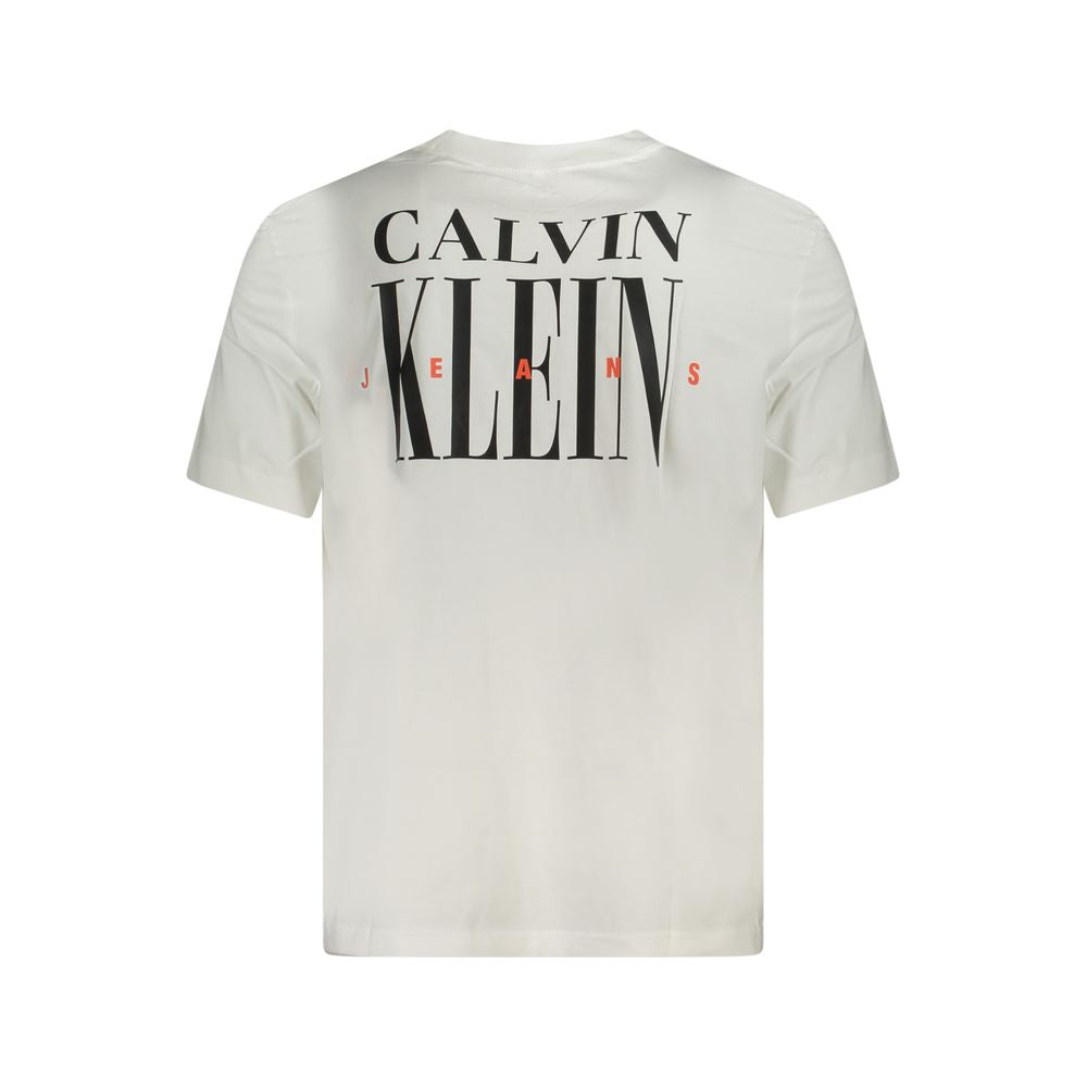 Calvin Klein White Cotton T-Shirt