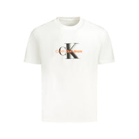 Calvin Klein White Cotton T-Shirt