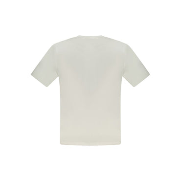 North Sails White Cotton Men T-Shirt