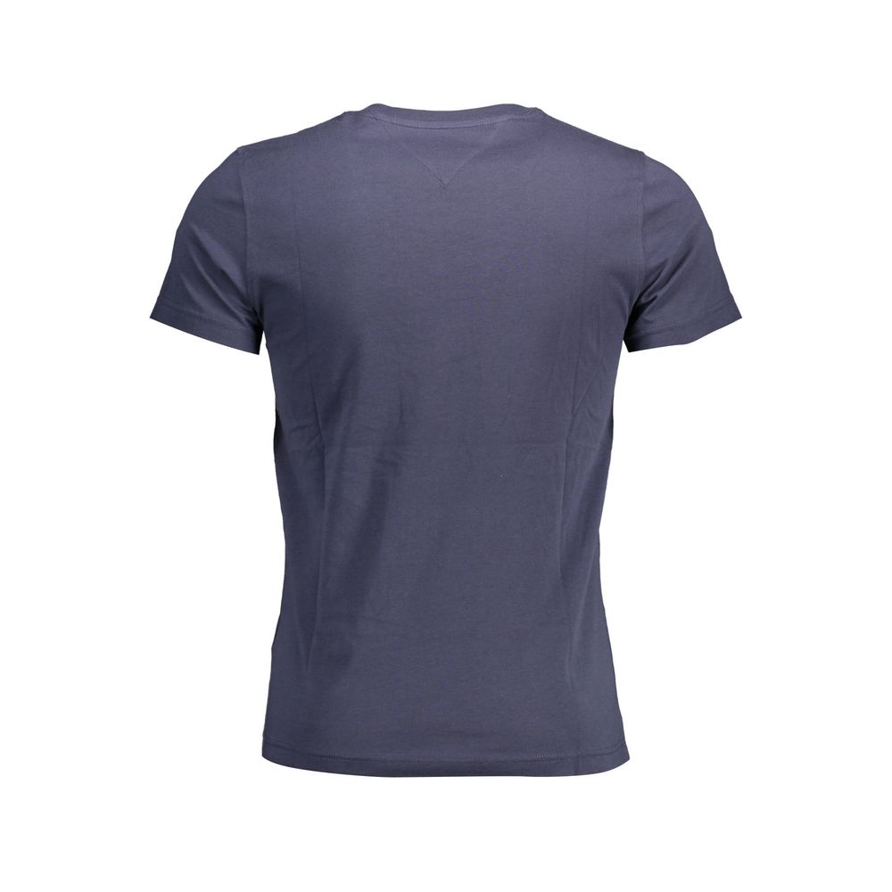 Tommy Hilfiger Blue Cotton Men T-Shirt