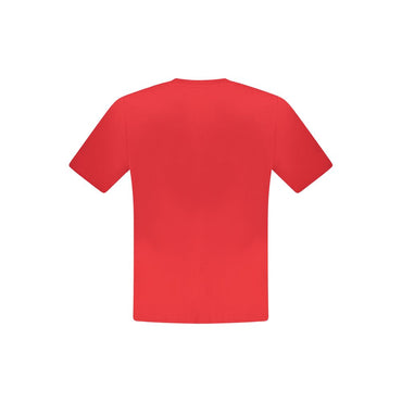 North Sails Red Cotton Men T-Shirt