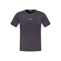 Rifle Blue Cotton Men T-Shirt