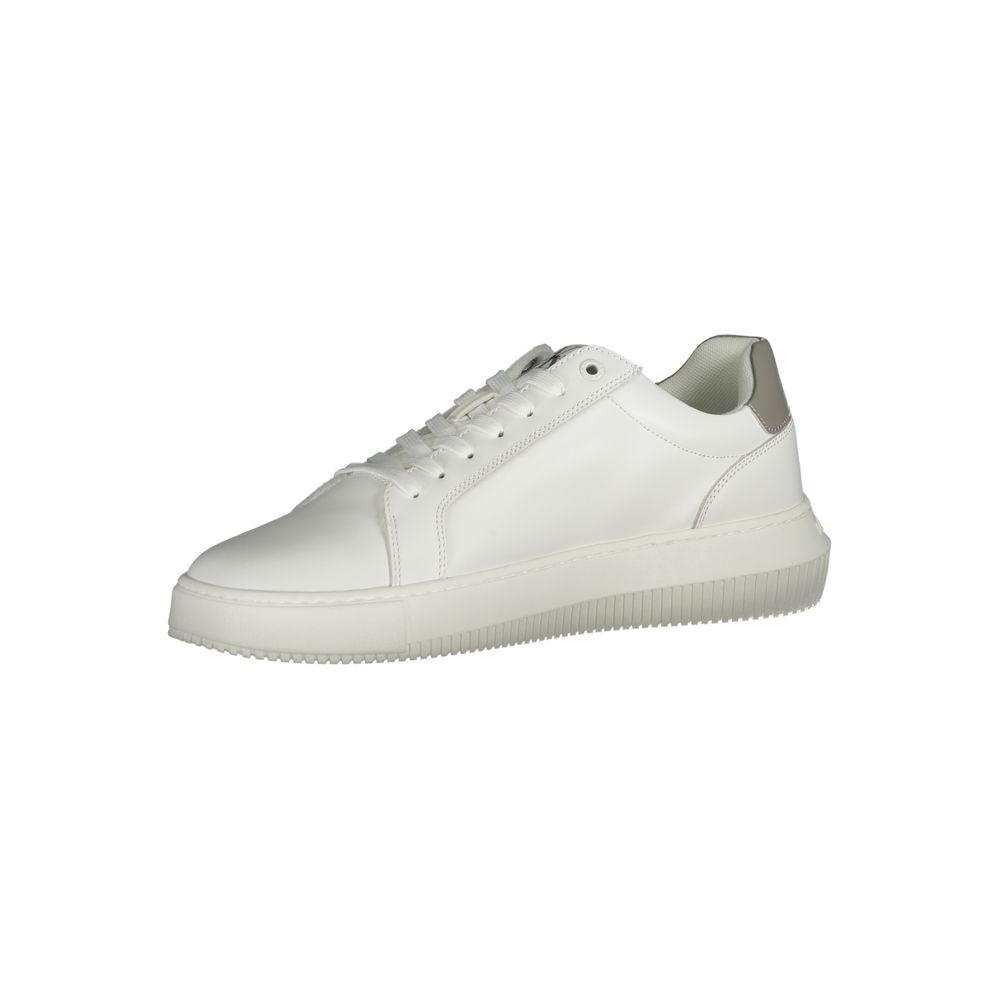 Calvin Klein White Leather Men Sneaker