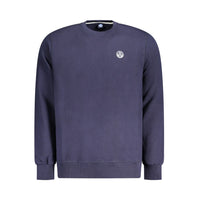 North Sails Blue Cotton Men Sweater