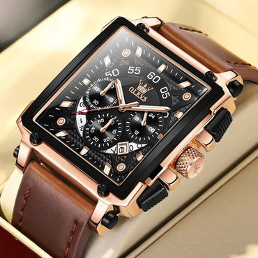 Aristocrat Square Dial Chronograph Watch