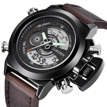 Dual Precision Fashion Chronograph Timepiece