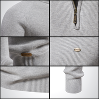 ADAM | Cotton Half-Zip Jumper