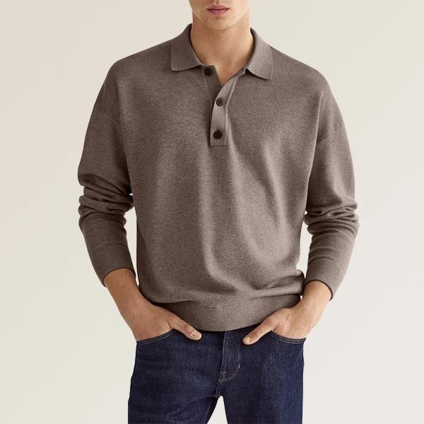 ROSSI | Men's Long-Sleeve Polo Shirt