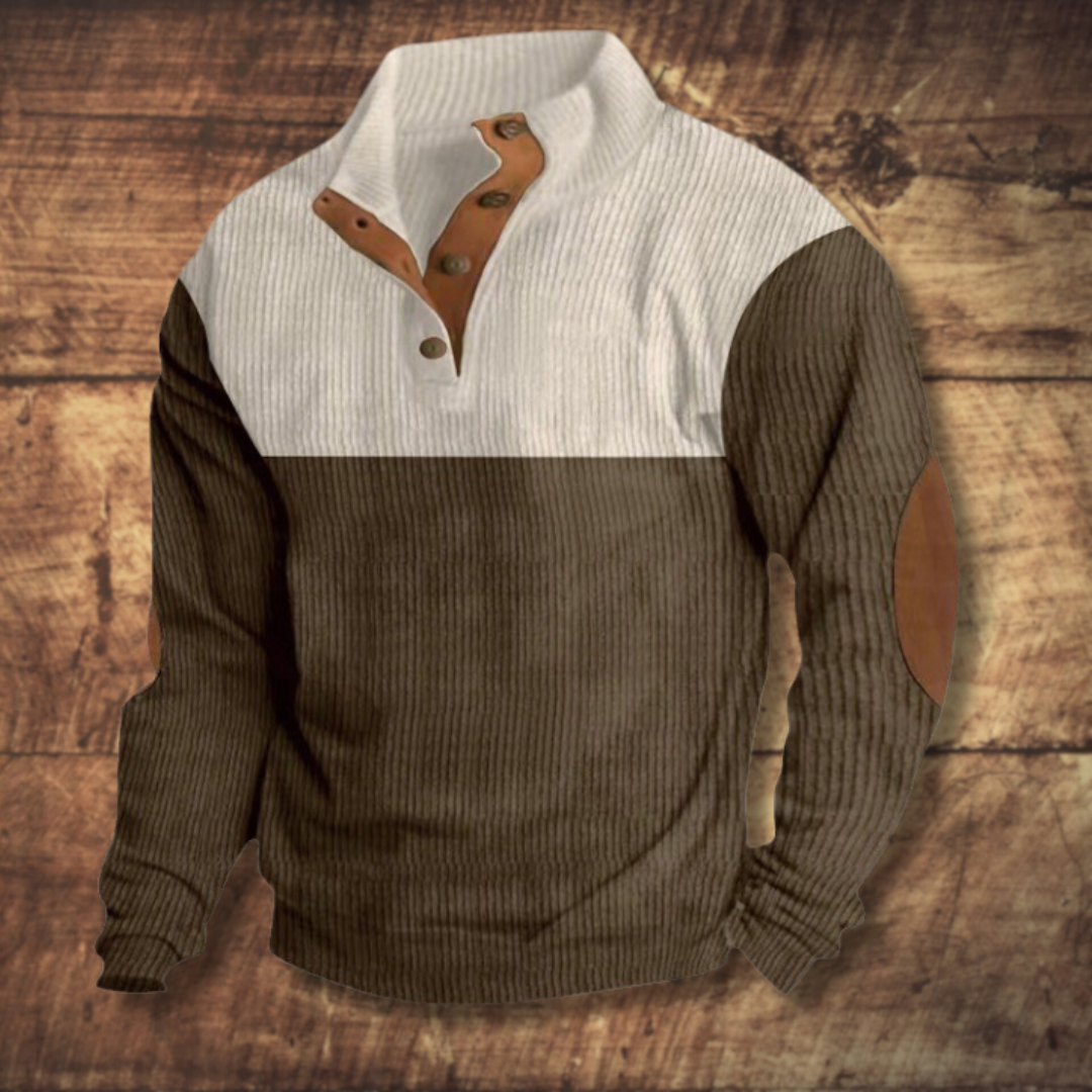 ARTHUR | Corduroy Sweater with Buttons