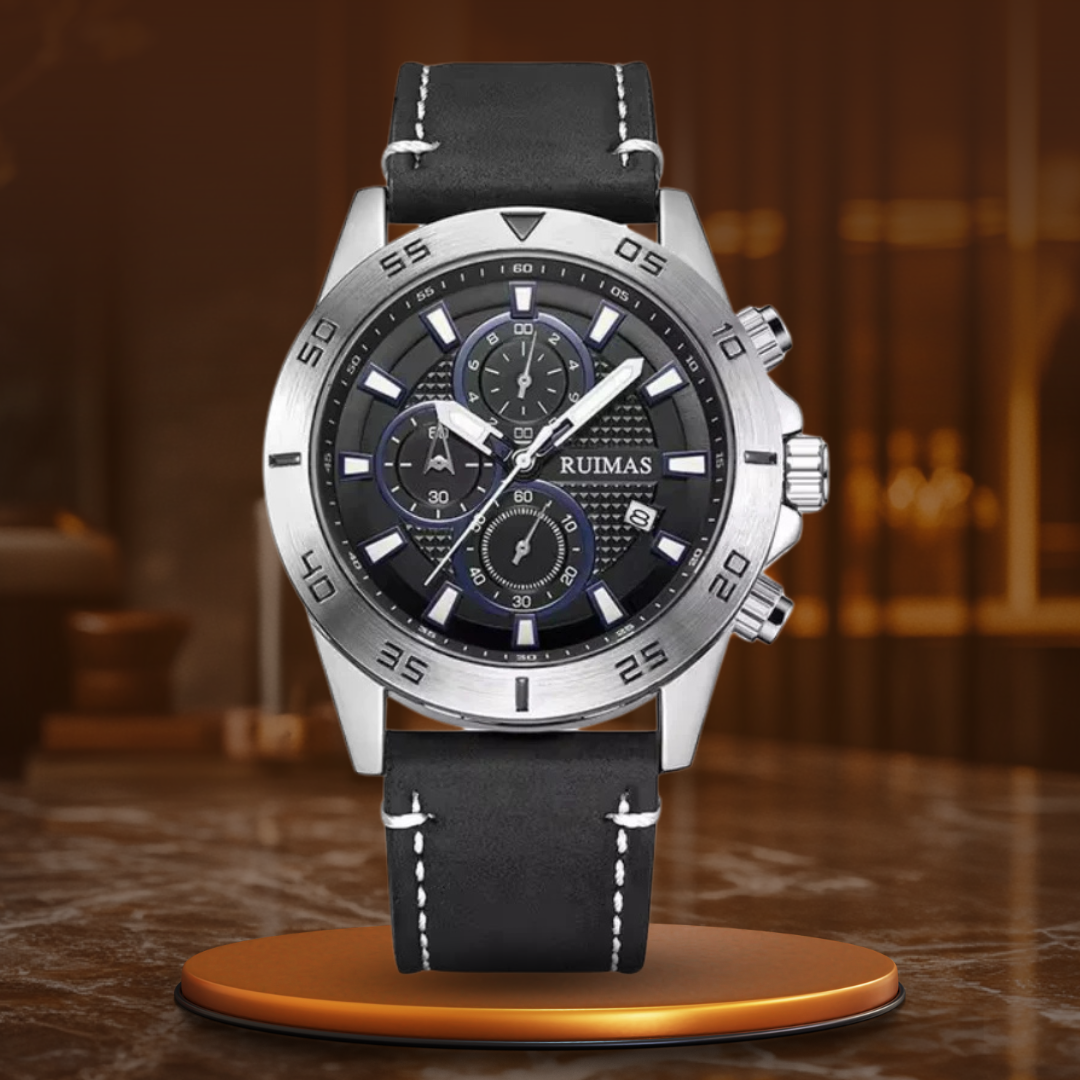 Luxe Dial Quartz Chronograph Watch