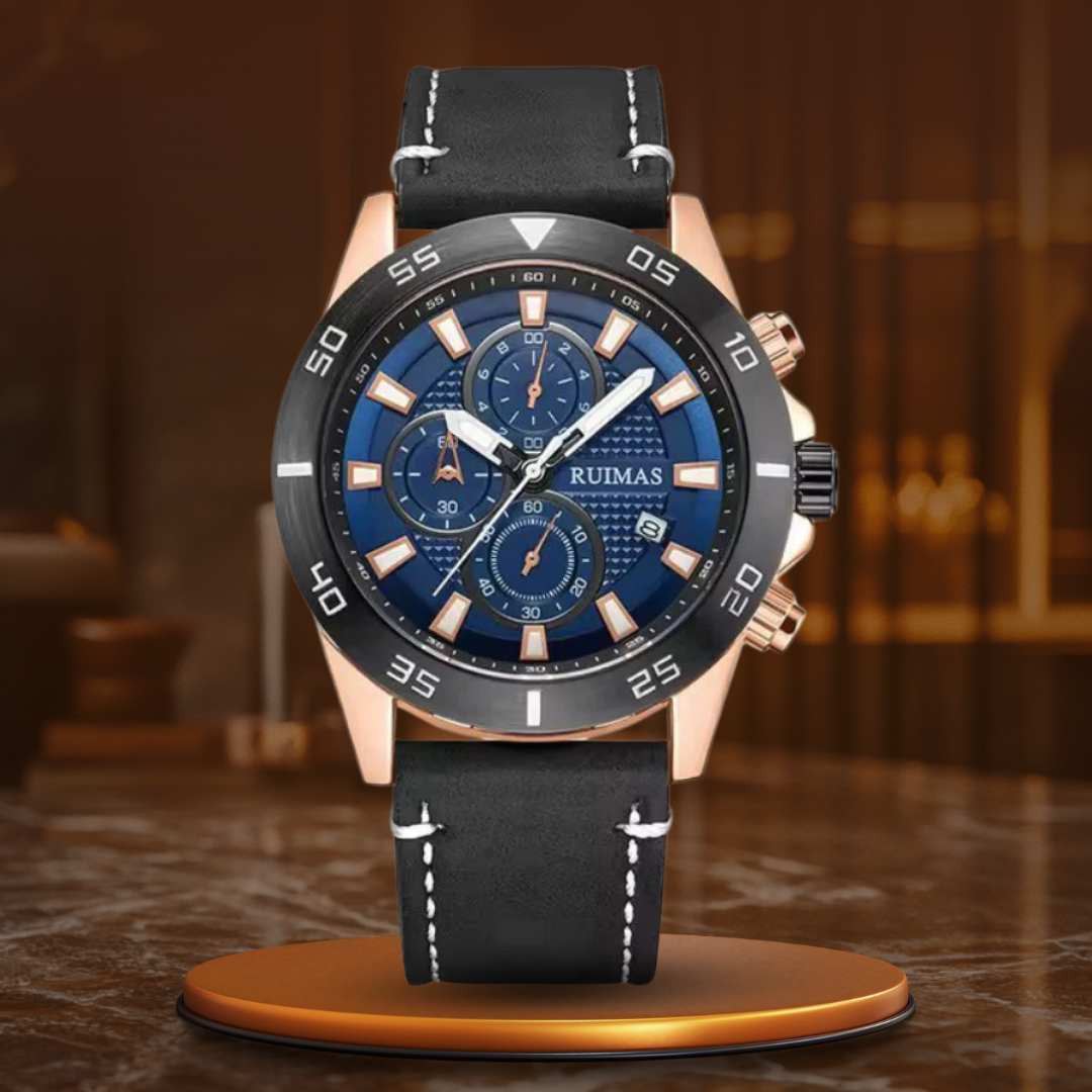 Luxe Dial Quartz Chronograph Watch