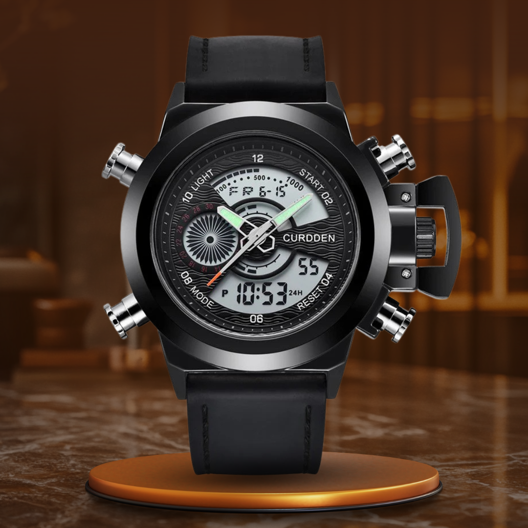 Dual Precision Fashion Chronograph Timepiece