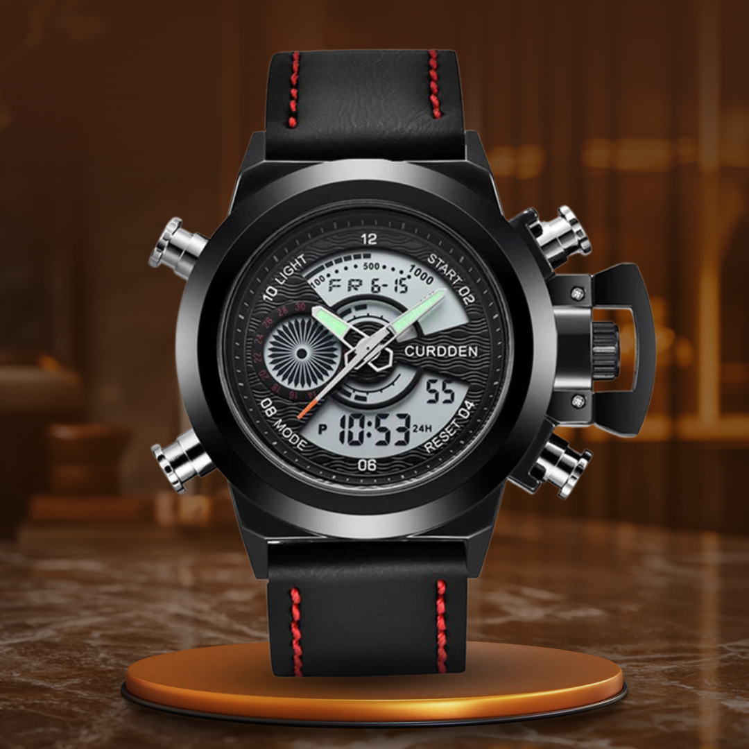 Dual Precision Fashion Chronograph Timepiece