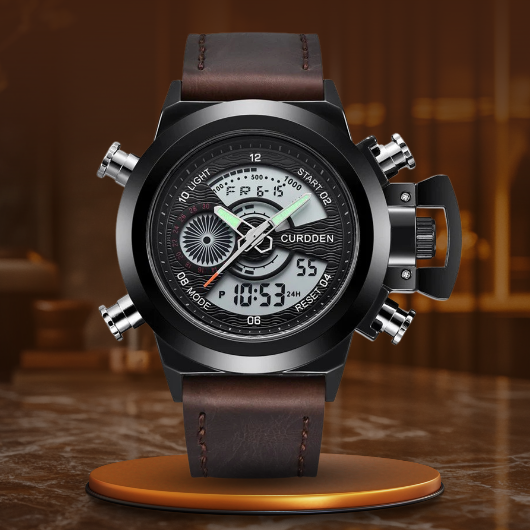 Dual Precision Fashion Chronograph Timepiece