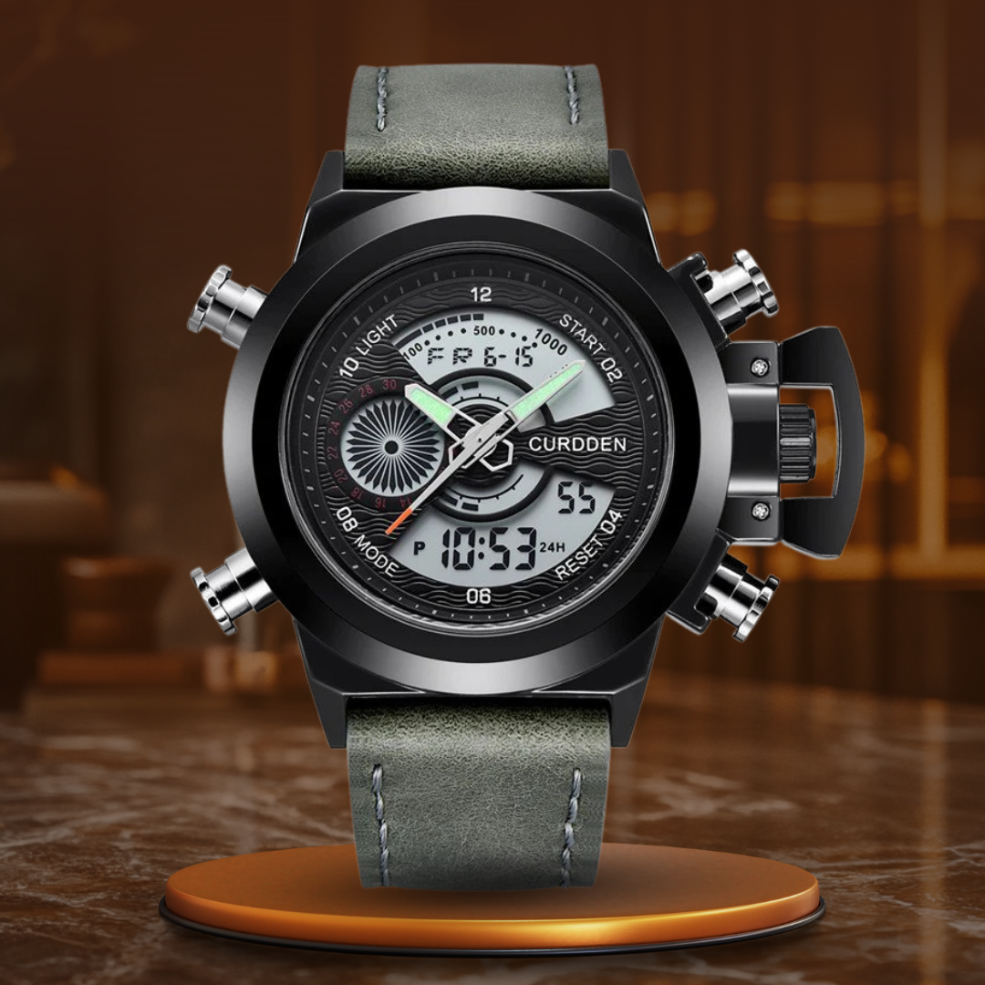 Dual Precision Fashion Chronograph Timepiece