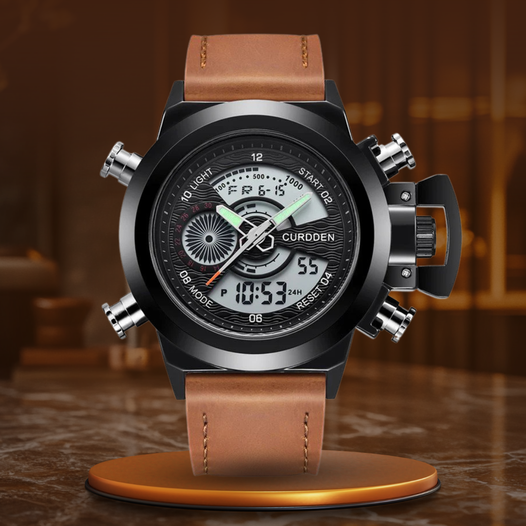 Dual Precision Fashion Chronograph Timepiece