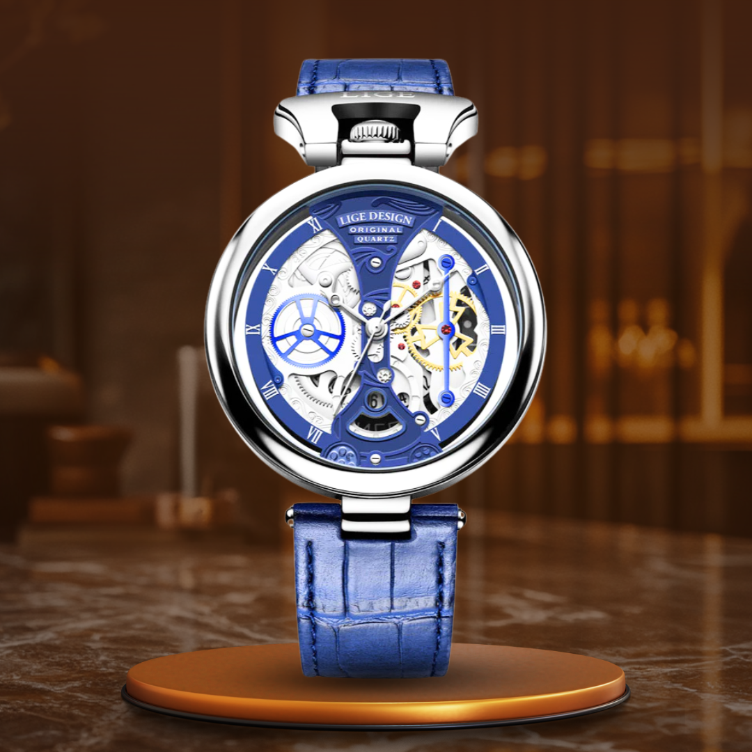 Opulent Hollow Dial Business Watch