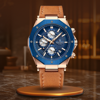 Luxe Automatic Business Leather Watch - Retail Flare