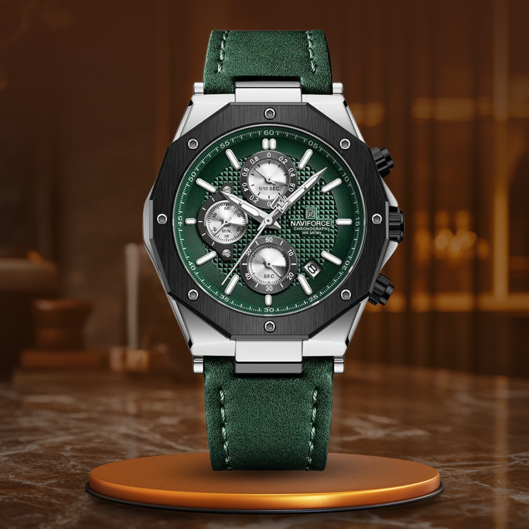 Luxe Automatic Business Leather Watch - Retail Flare