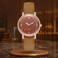 Prestige Leather Band Timepiece