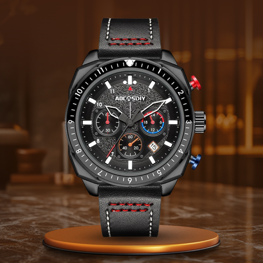 Elite Waterproof Chronograph Sport Watch - Retail Flare