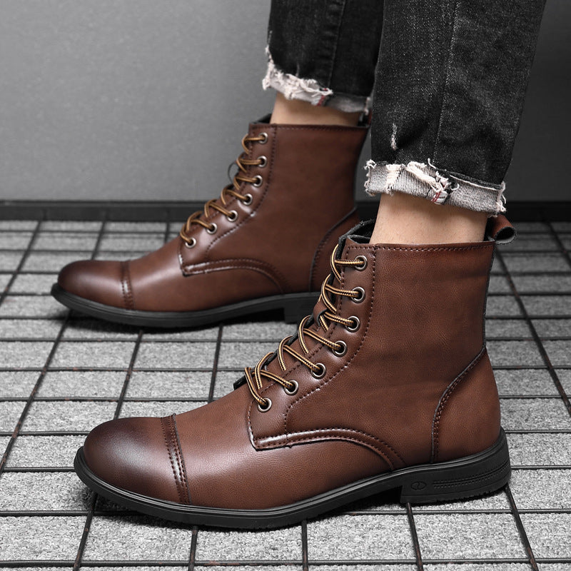 WILFRIED | Leather Boots - Retail Flare